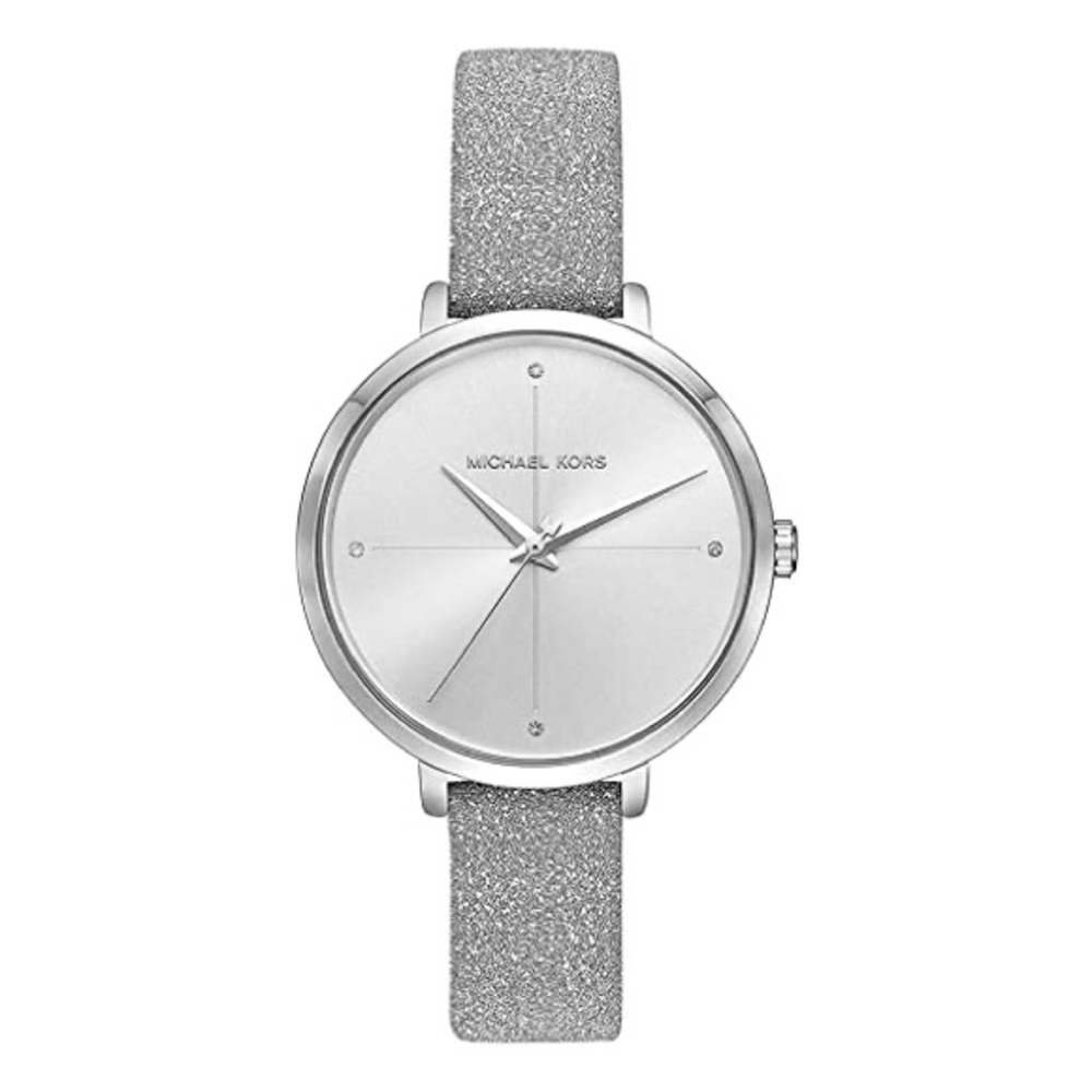 NWT: Michael Kors Silver Sparkle Watch